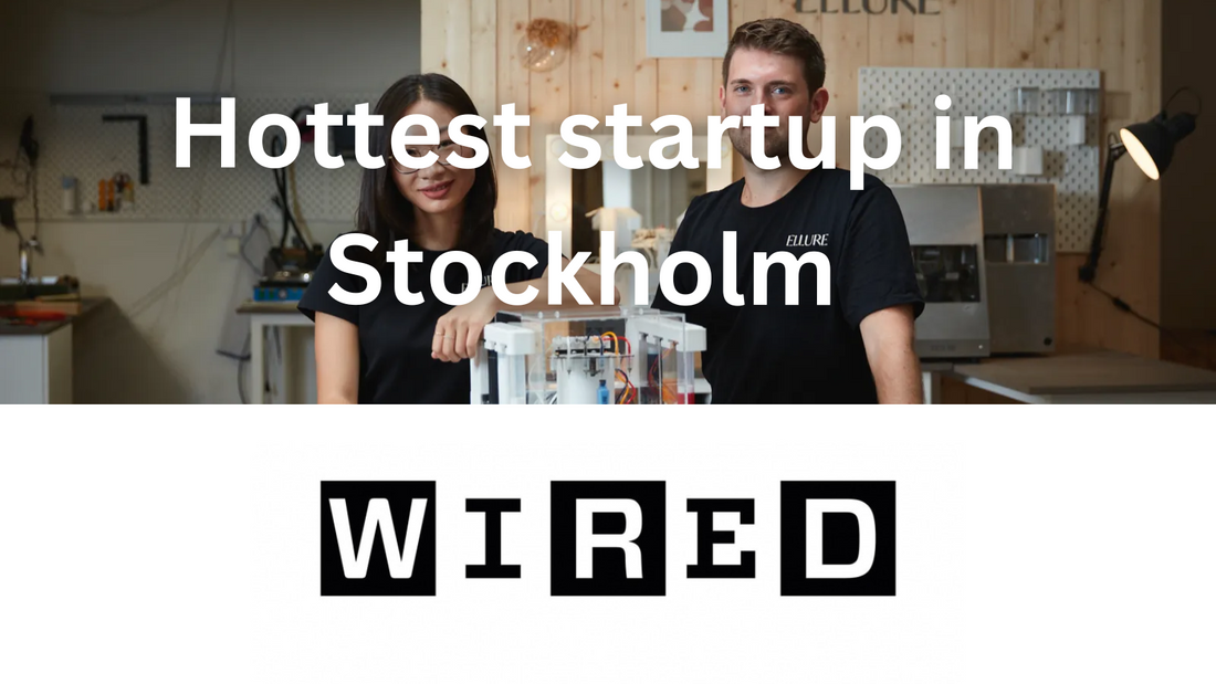 Ellure Recognized Among Stockholm’s Hottest Startups by WIRED